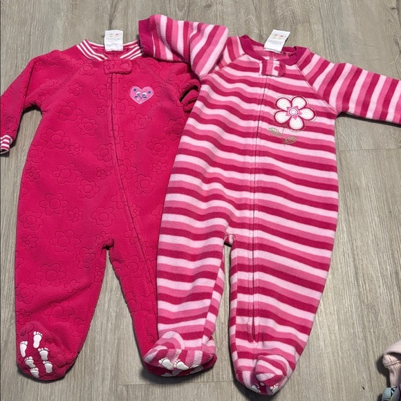Pink and Red Baby Onesies - Picture 1 of 1